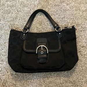 Vintage coach shoulder purse